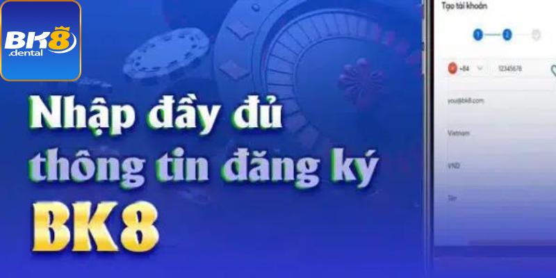 Giới hạn số tài khoản: Mỗi số điện thoại chỉ được đăng ký tối đa một tài khoản tại BK8.